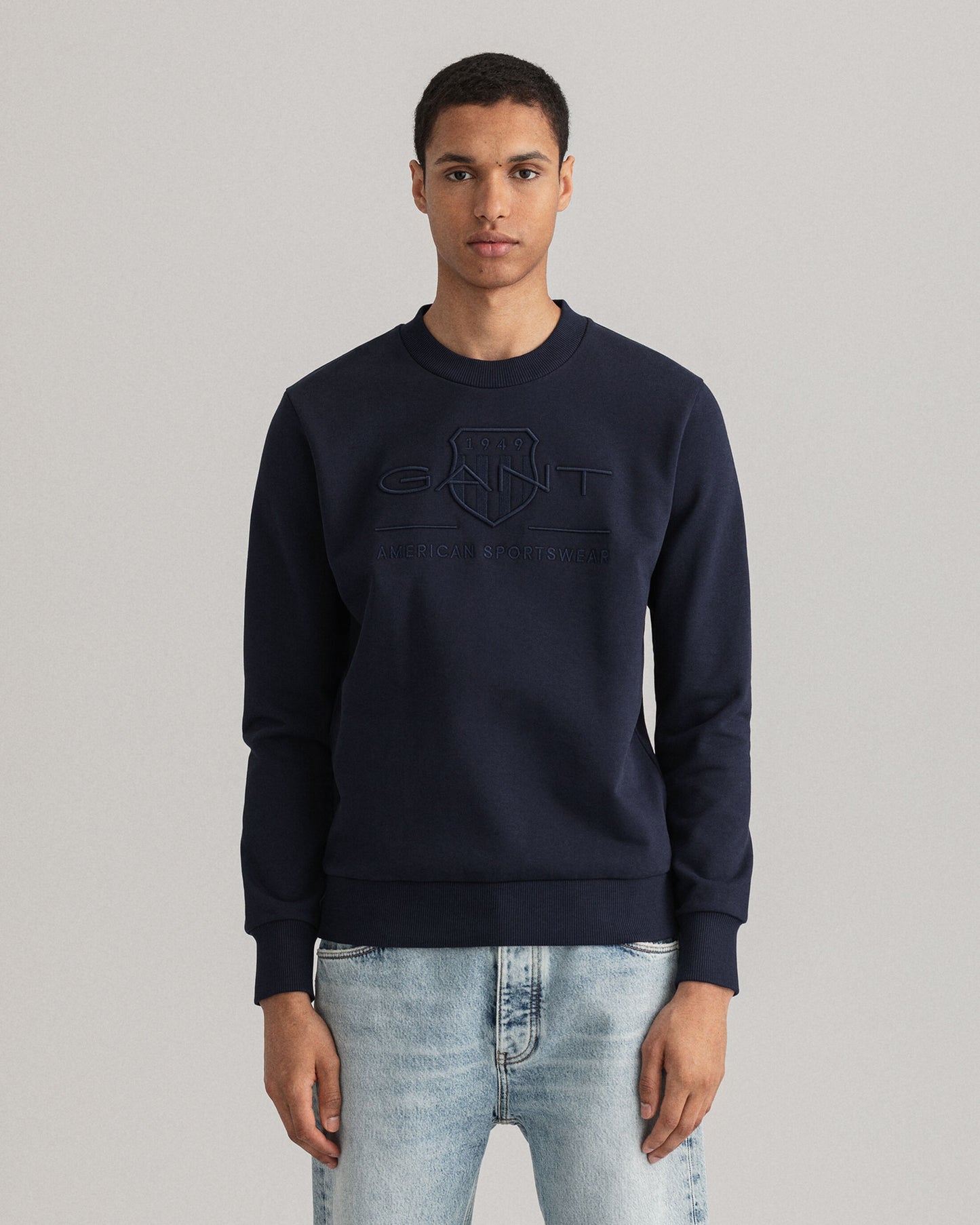 Tonal Archive Shield Crew Neck Sweatshirt