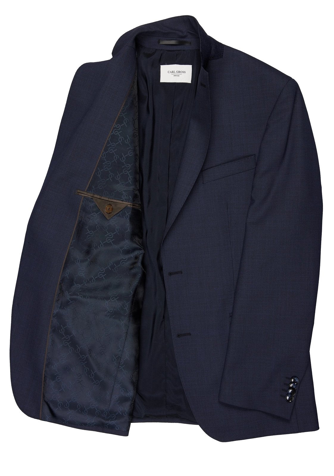 Carl Gross Shane TRF Suit Jacket - Navy