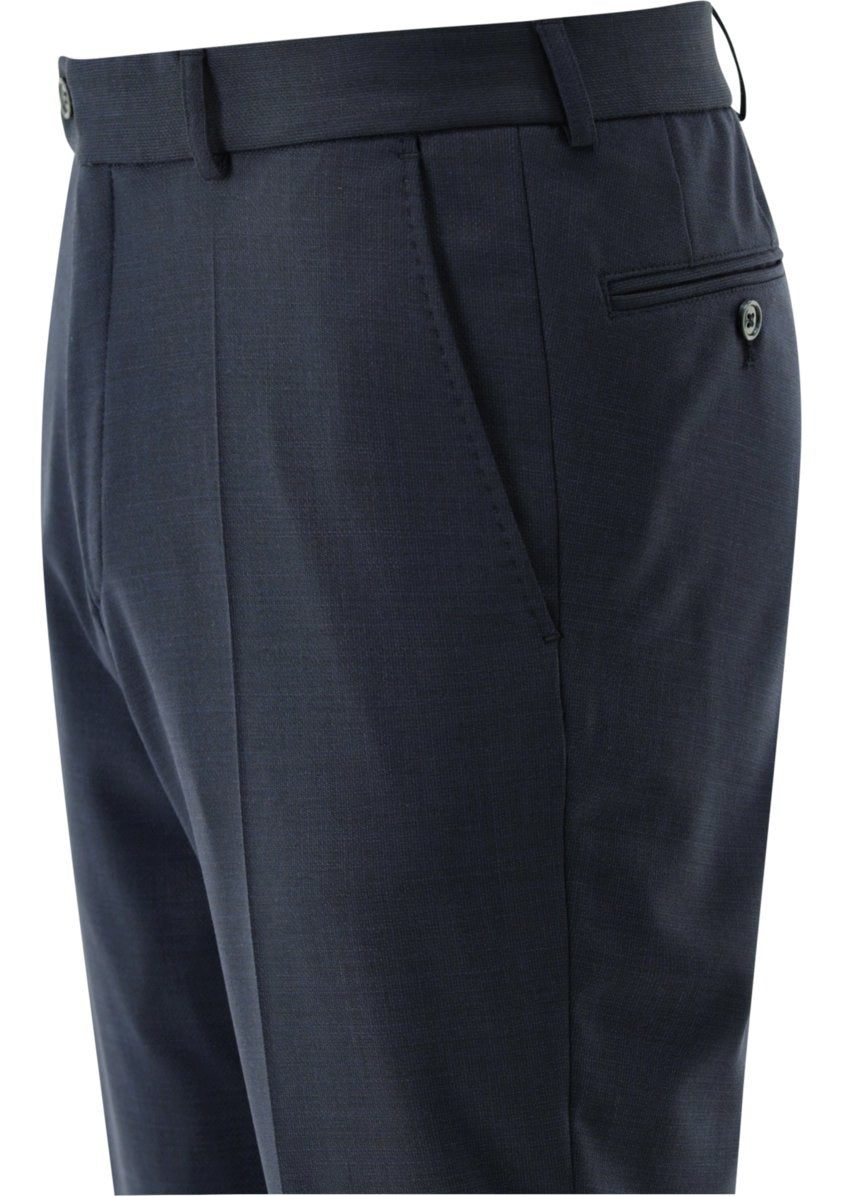 Carl Gross Sven TRF Suit Trousers - Navy
