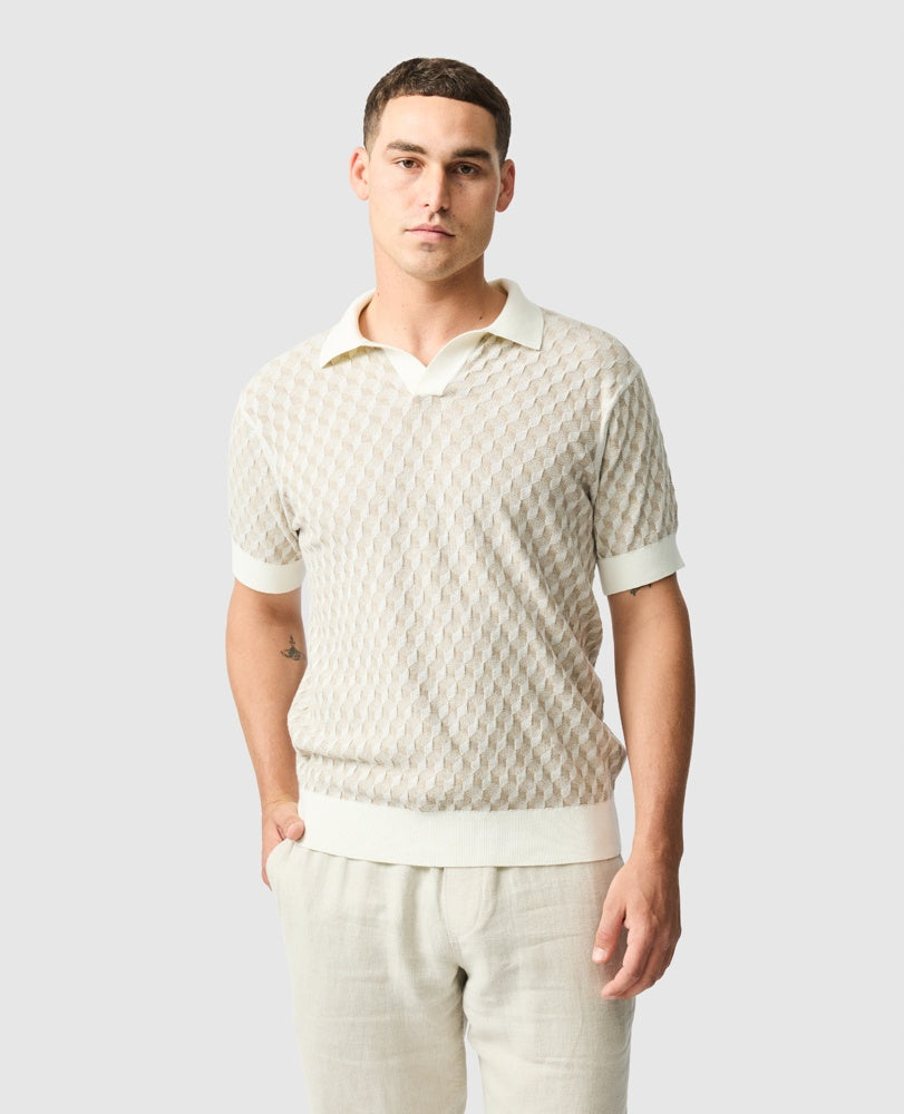 Rodd & Gunn Galdfield Knitted Polo