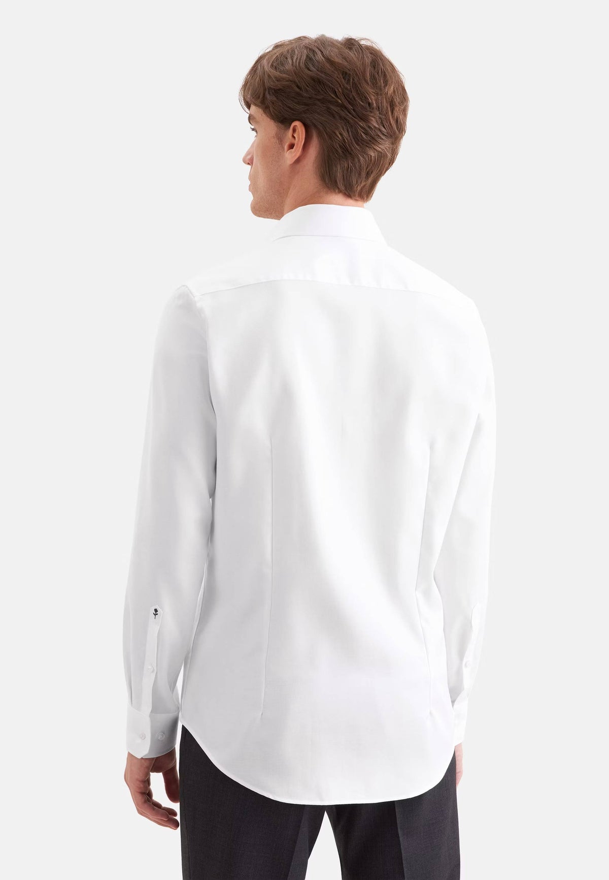 Seidensticker Slim Business Shirt Uni - White