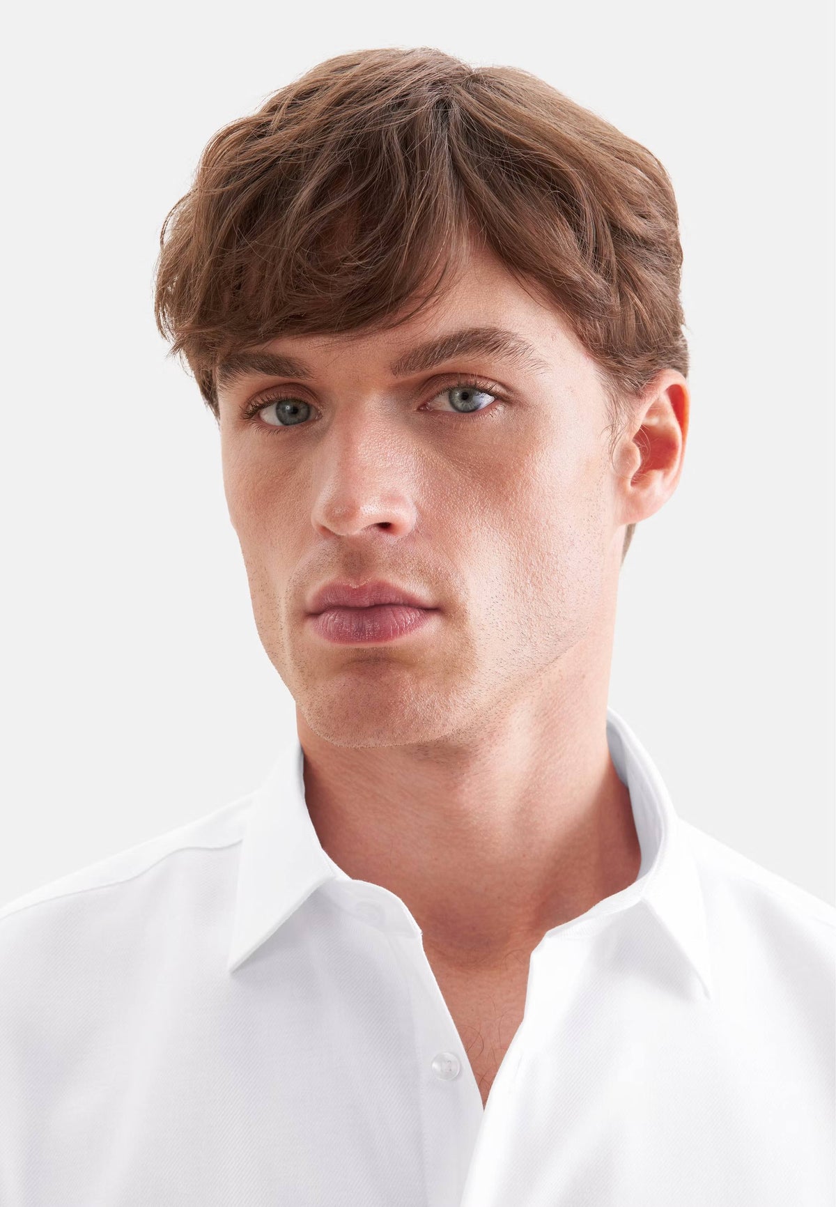 Seidensticker Slim Business Shirt Uni - White