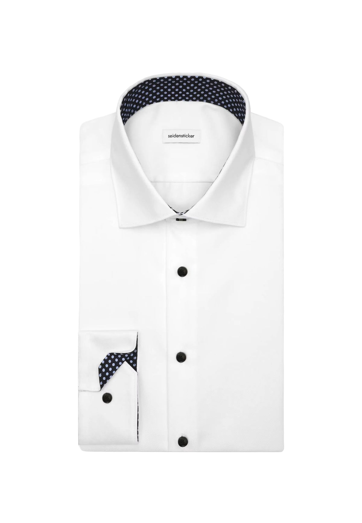 Seidensticker Slim Business Shirt Uni - White