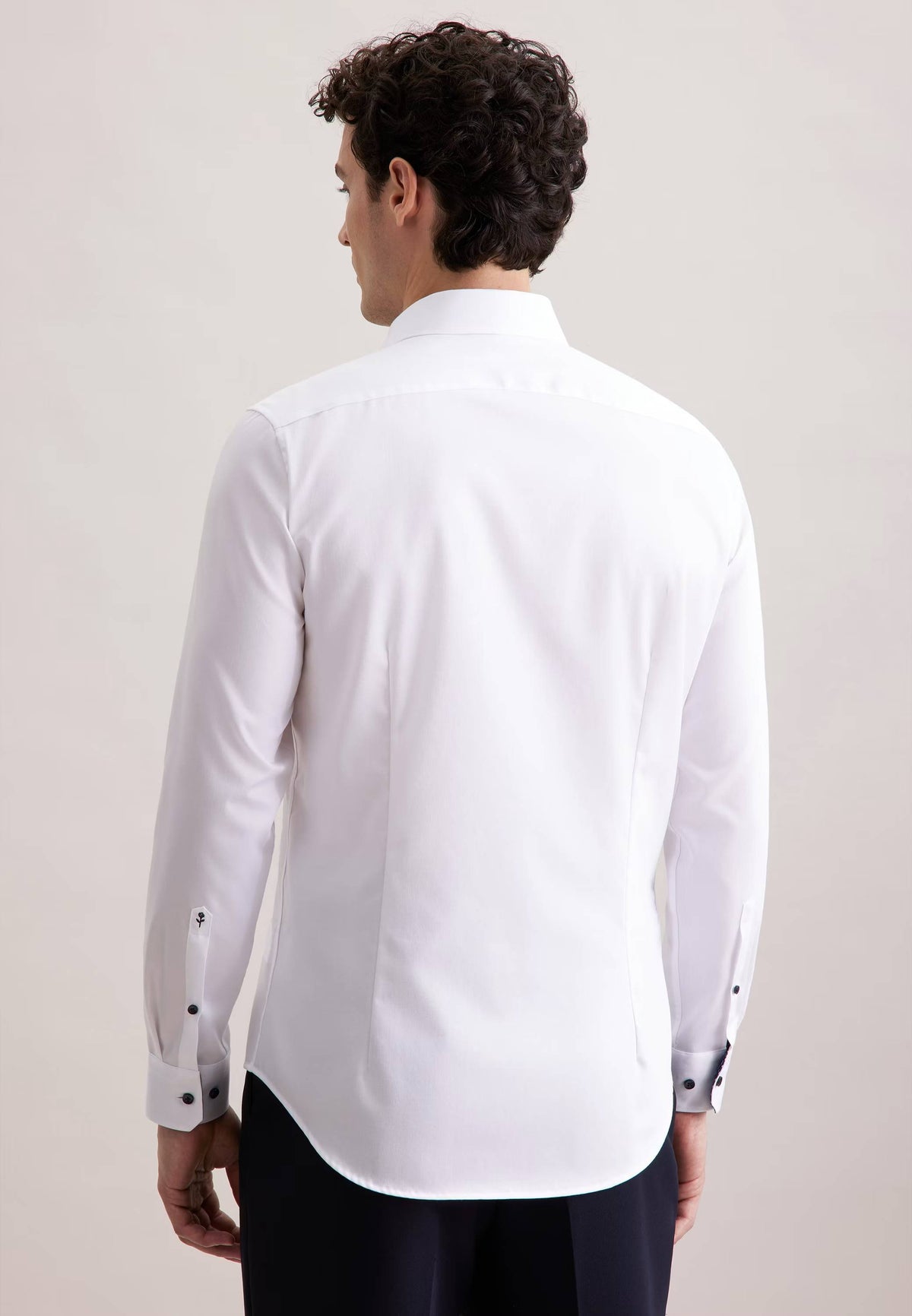 Seidensticker Slim Business Shirt Uni - White