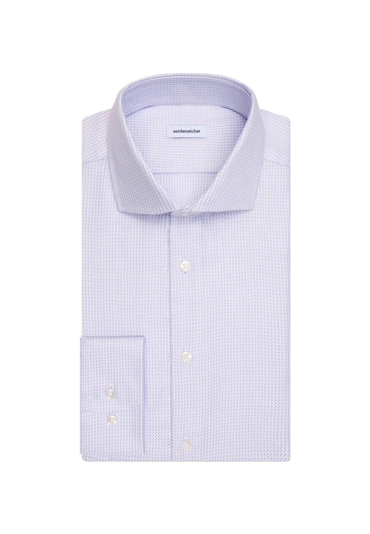 Seidensticker Slim Business Shirt Structure - Rosa