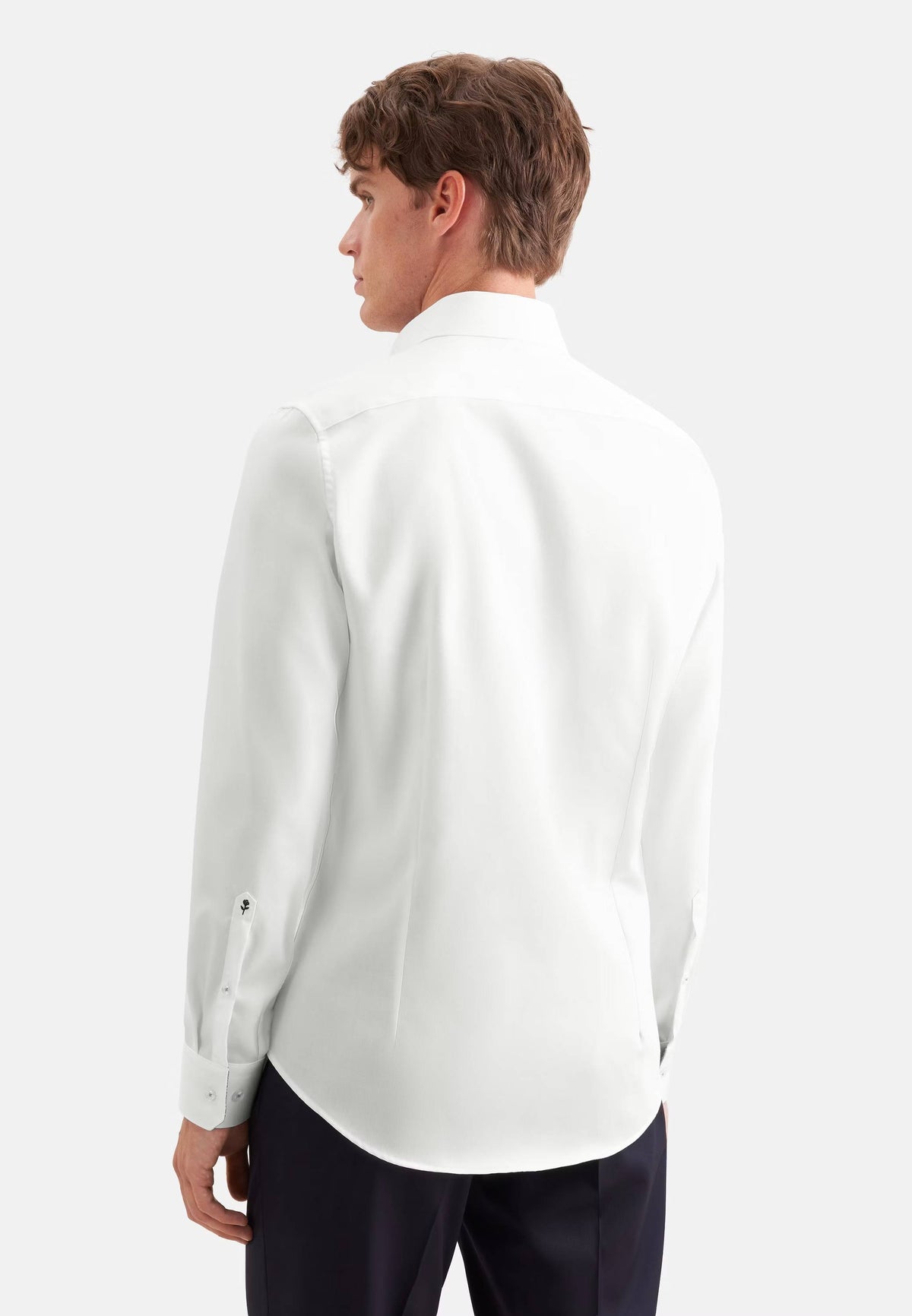 Seidensticker Slim Business Shirt Uni - White