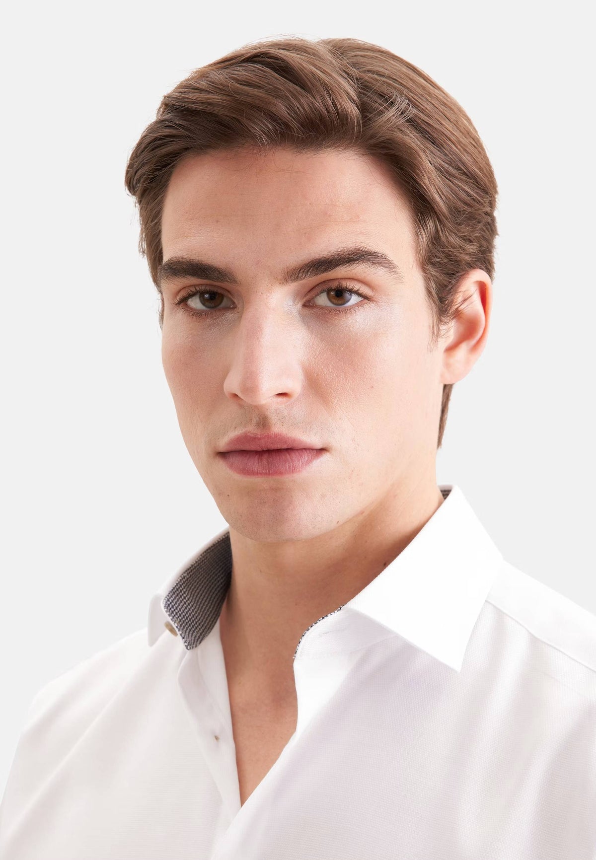 Seidensticker Regular Business Shirt Structure - White