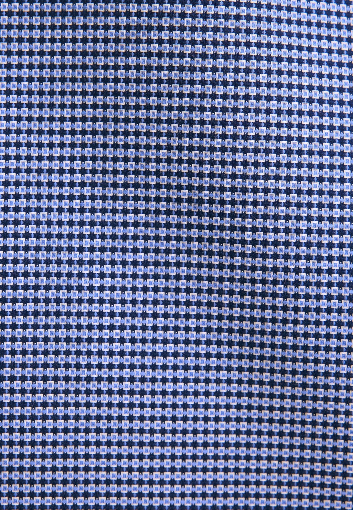 Seidensticker Regular Business Shirt Structure - Medium Blue
