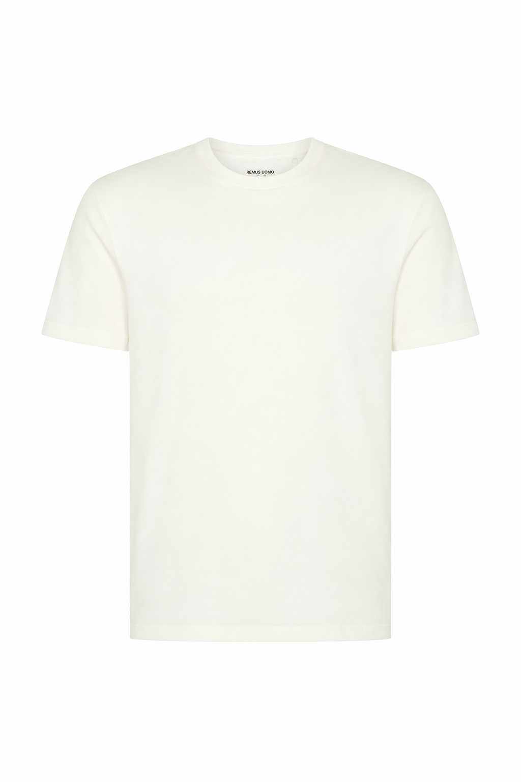 Remus Uomo Relaxed Fit Cotton T-Shirt – White