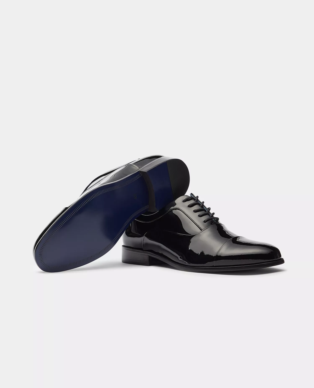 Remus Uomo Prato Patent Leather Shoes – Black
