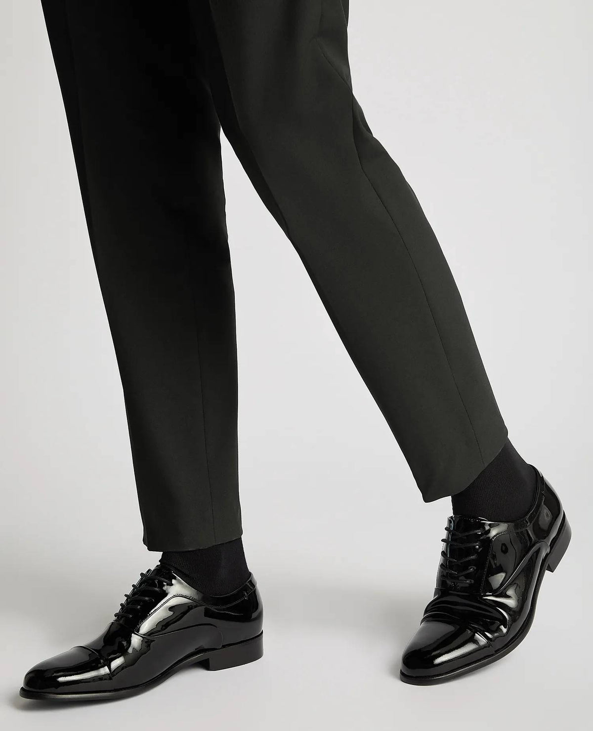 Remus Uomo Prato Patent Leather Shoes – Black