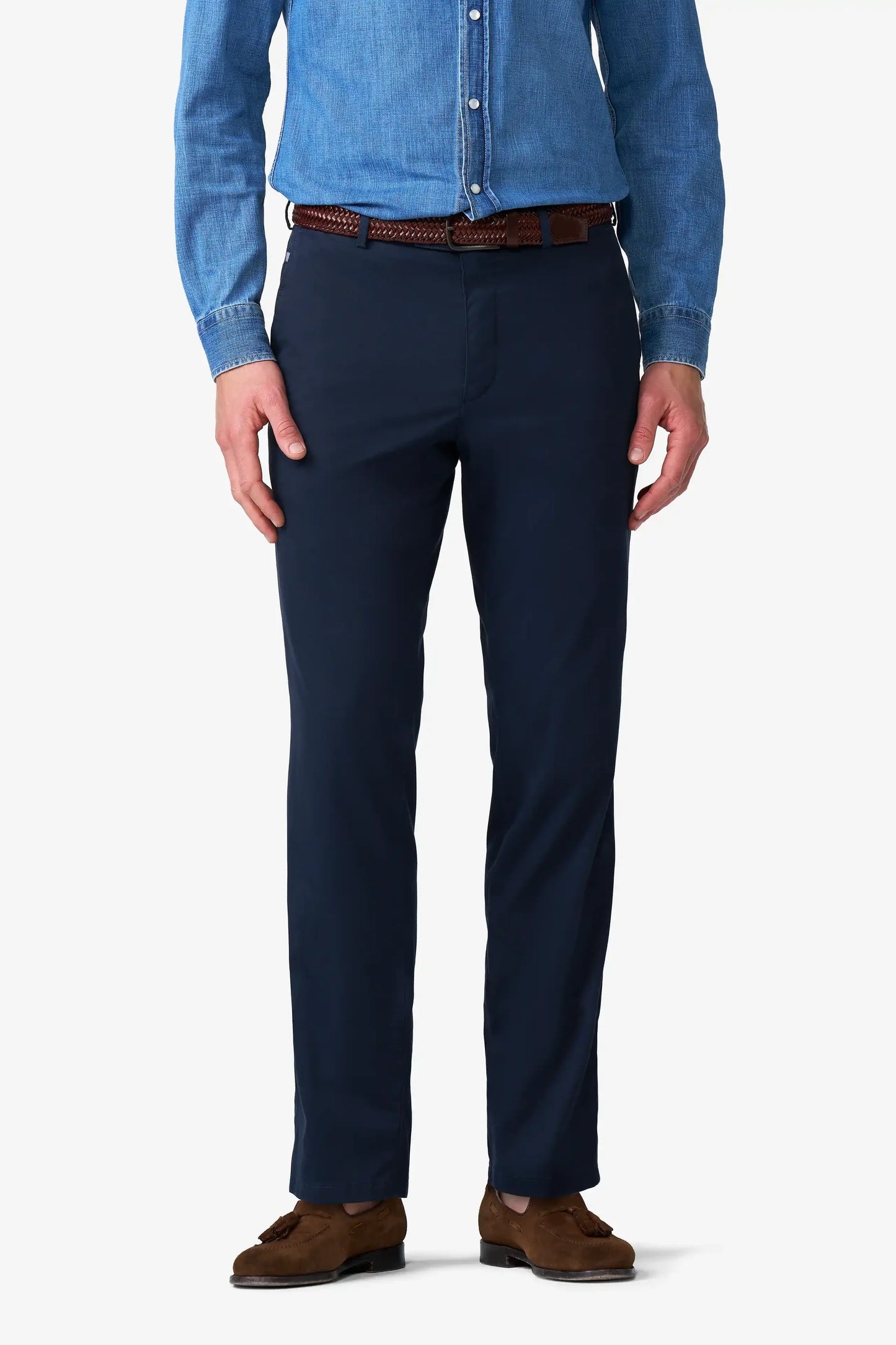 Meyer Oslo Cotton Trousers