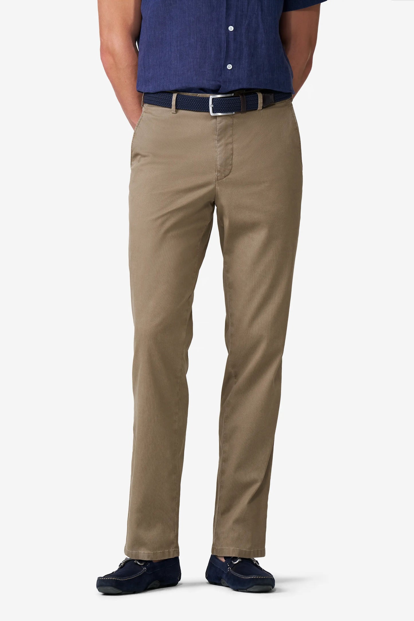 Meyer Oslo Cotton Trousers