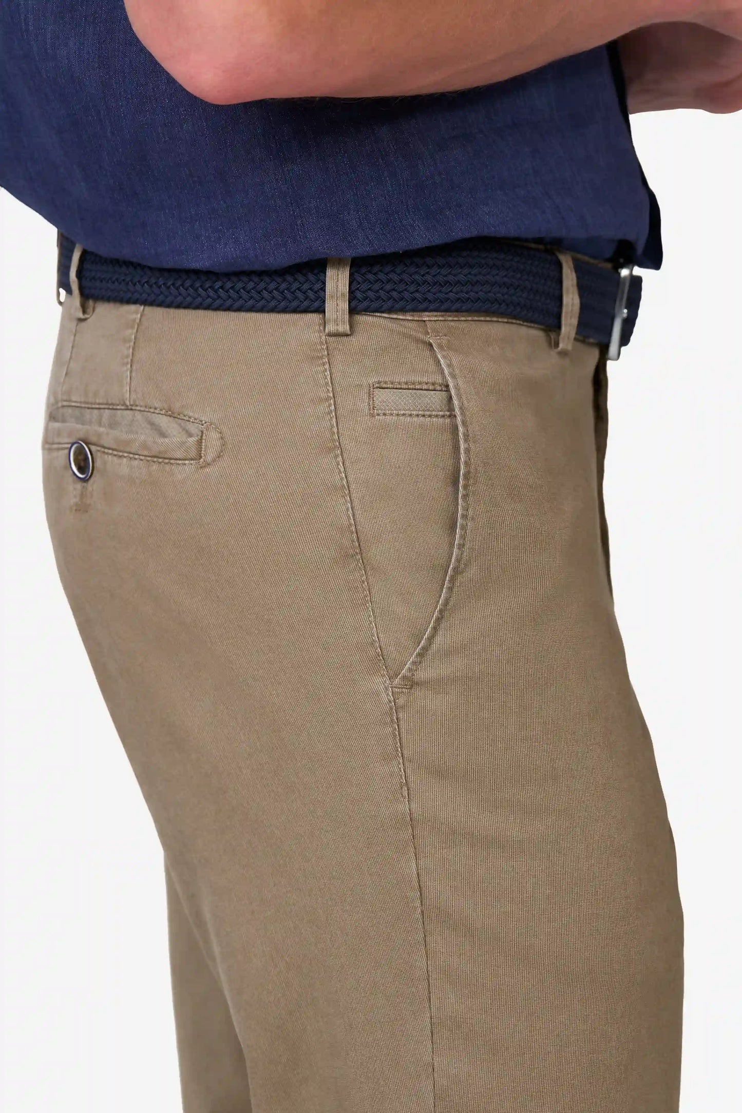 Meyer Oslo Cotton Trousers