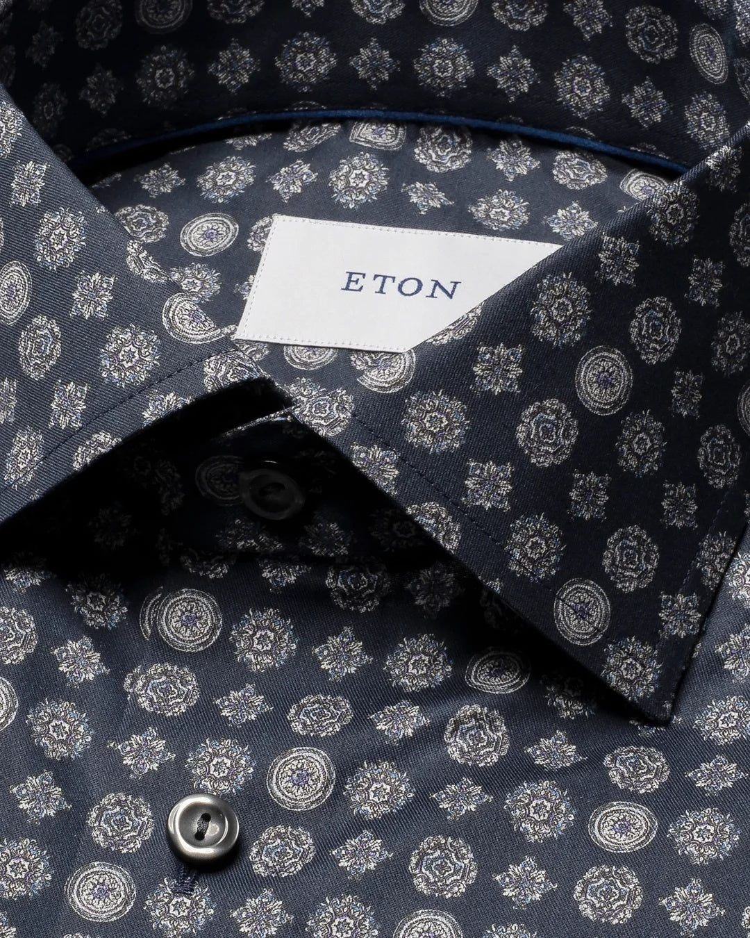 Eton Geometric Signature Twill Shirt