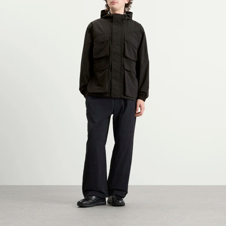 Snow Peak Nylon Double Rip Jacket – Black