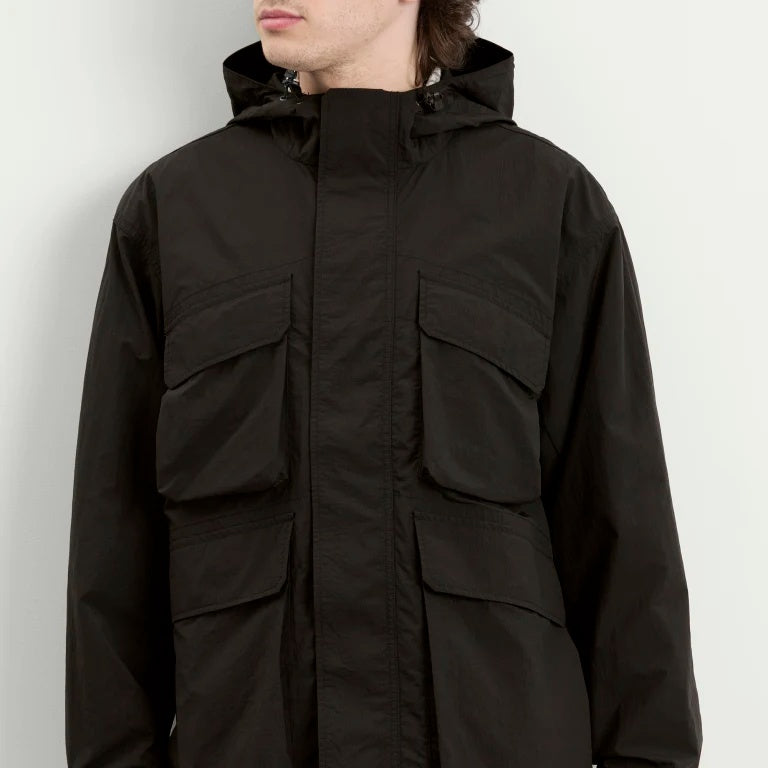 Snow Peak Nylon Double Rip Jacket – Black
