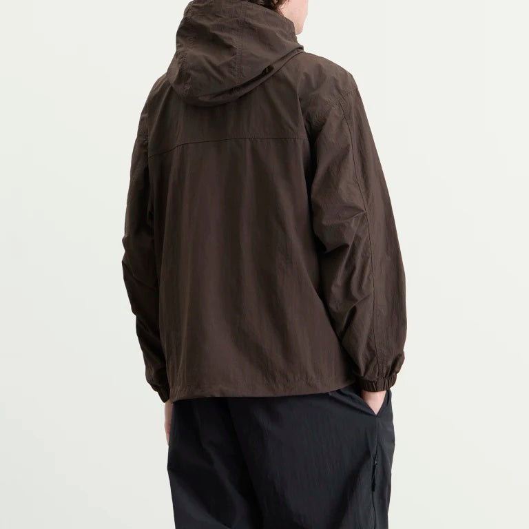 Snow Peak Nylon Double Rip Jacket – Dark Brown