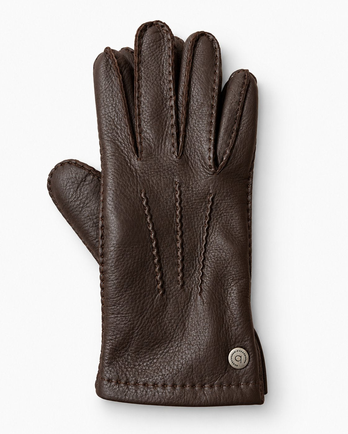 Bugatti Deerskin Leather Gloves – Dark Brown
