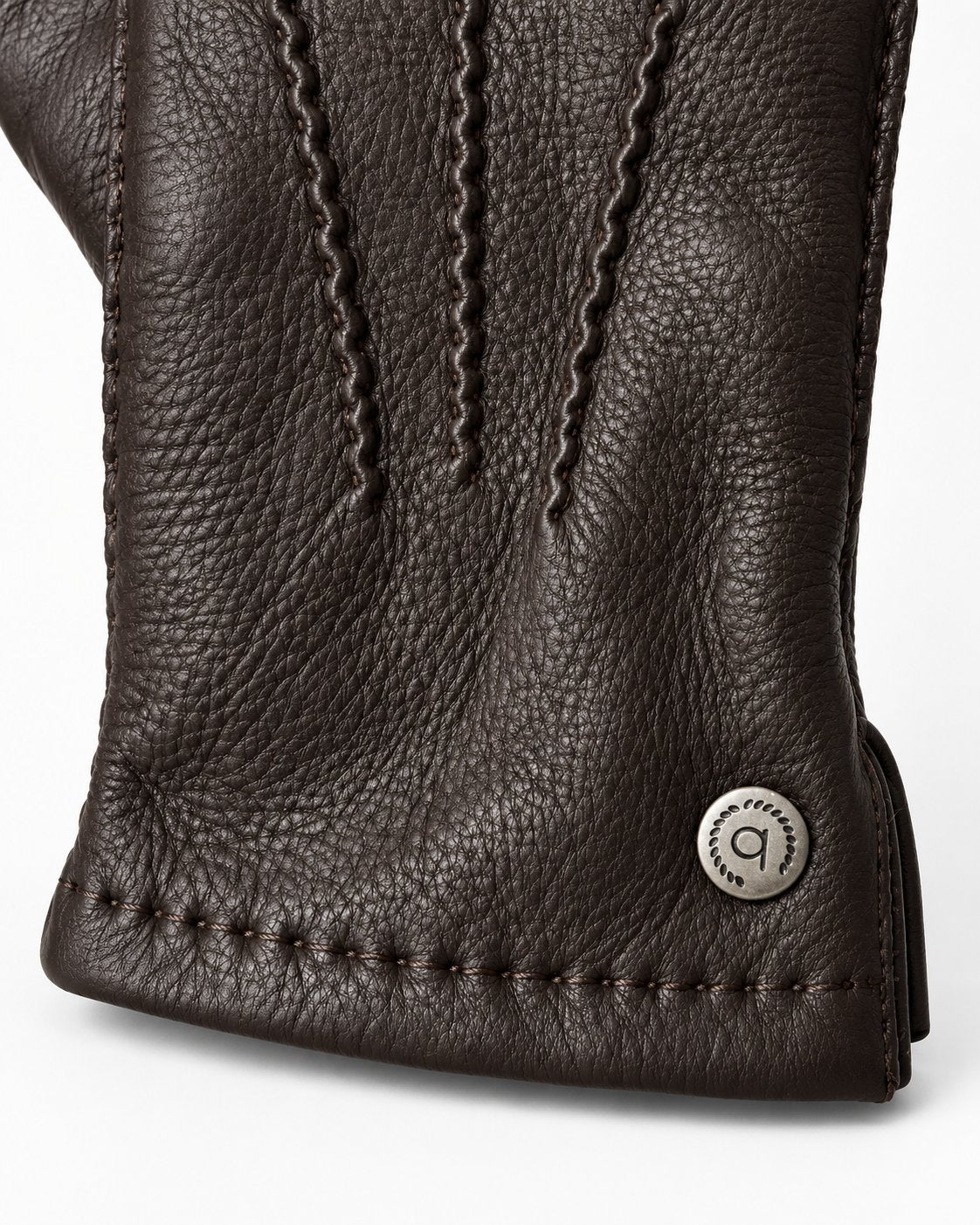Bugatti Deerskin Leather Gloves – Dark Brown
