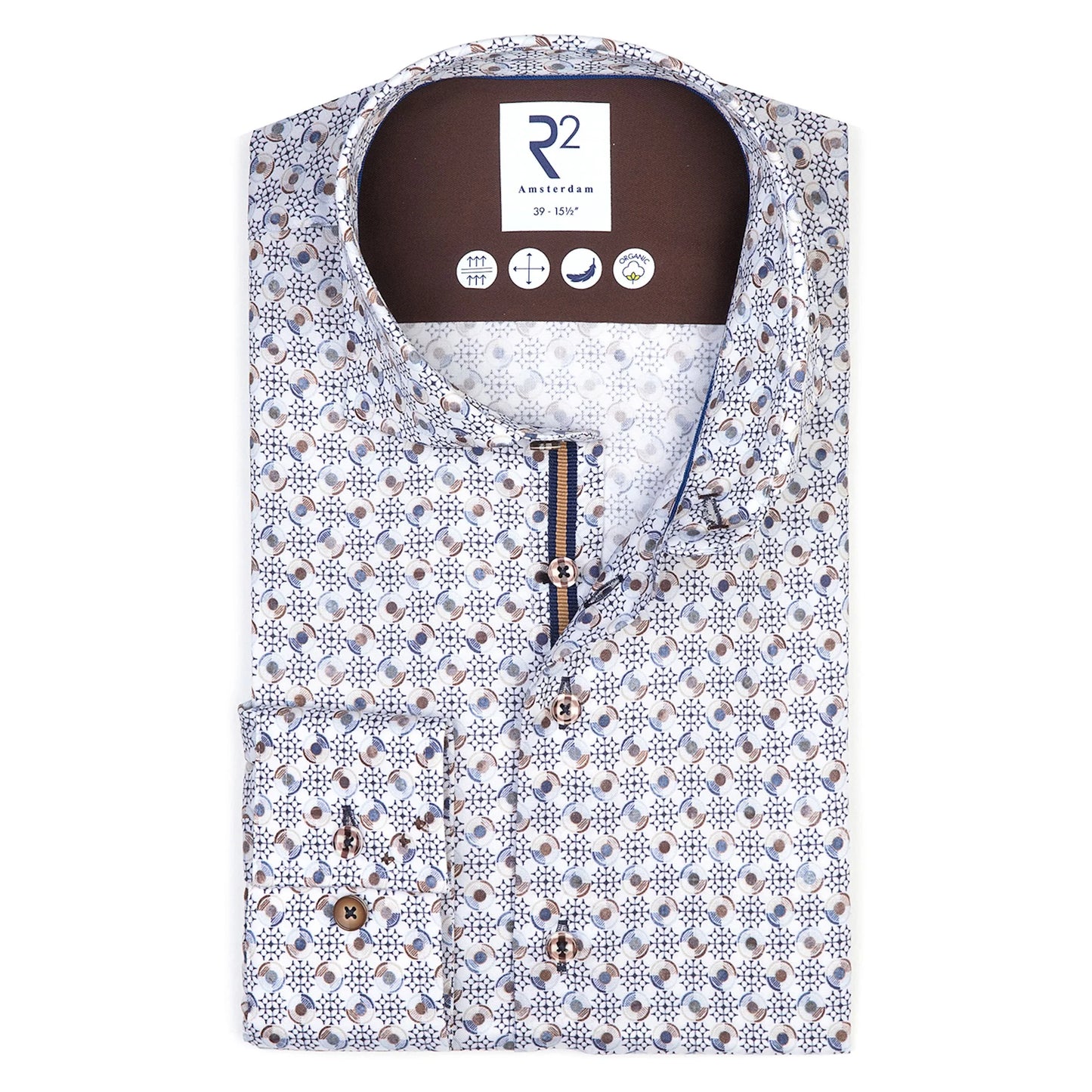 R2 Wheel Print Tencel Shirt