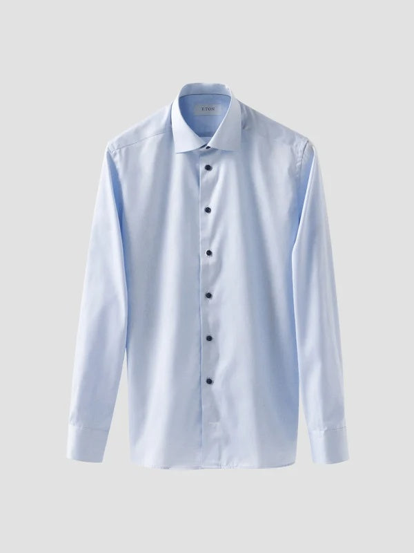 Navy Details Signature Twill Shirt