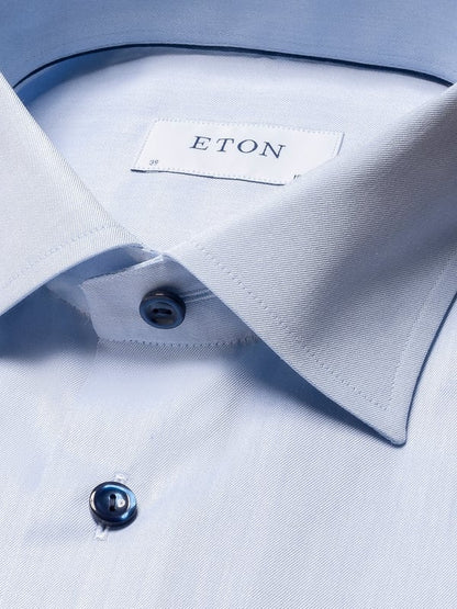 Navy Details Signature Twill Shirt