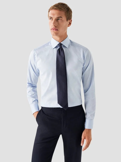 Navy Details Signature Twill Shirt