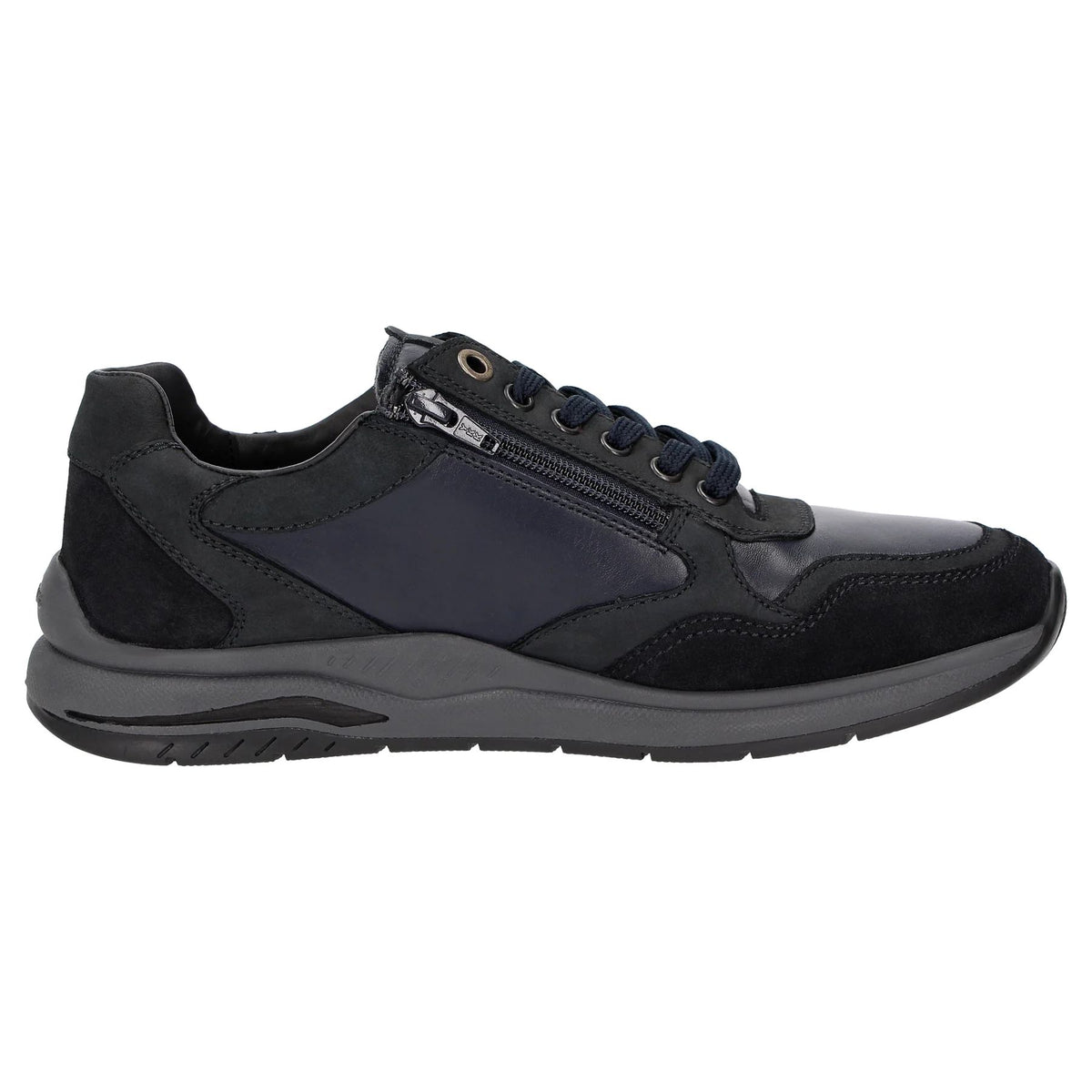 Sioux Turibio Leather Sneaker - Dark Blue