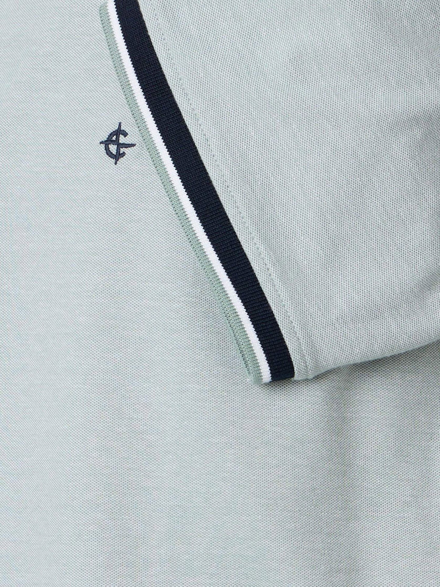 Casa Moda Polo Shirt Piqué Contrast Green