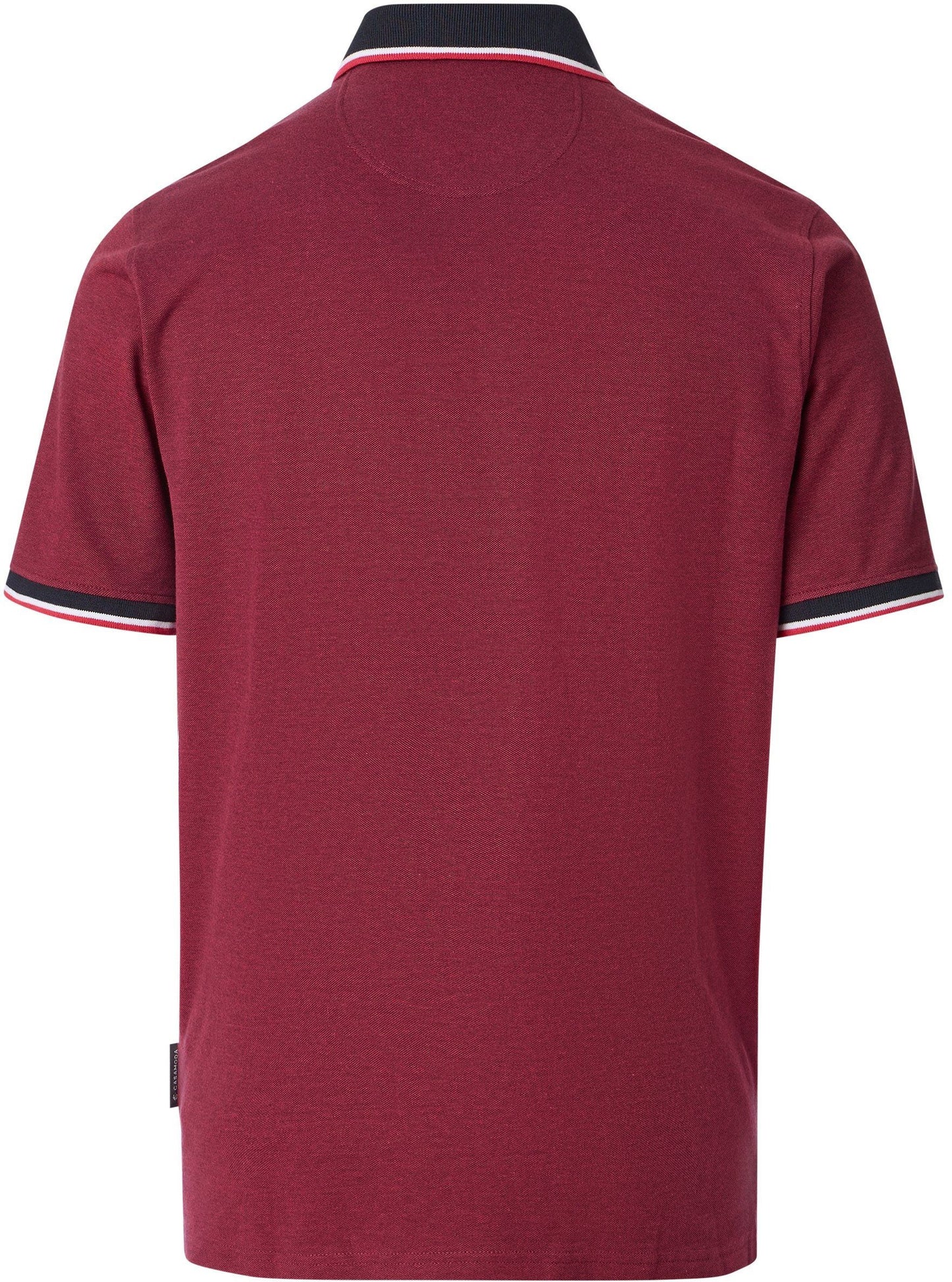 Casa Moda Polo Shirt Piqué Contrast Red