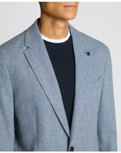 Slim Fit Wool-Blend Alto Jacke