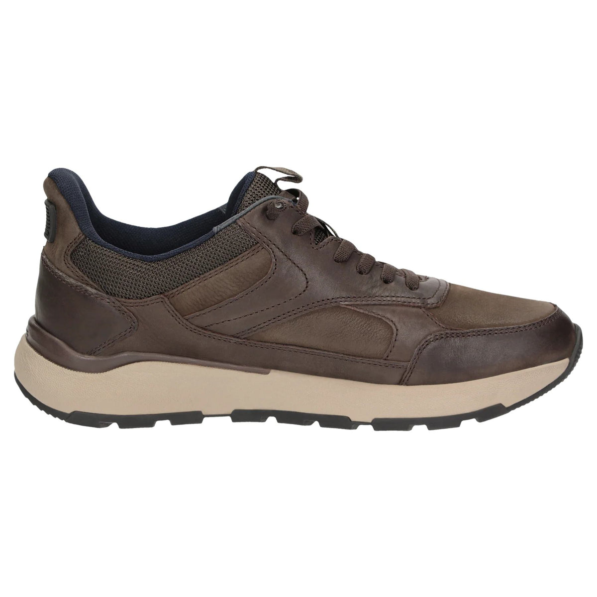 Sioux Rogerlino Leather Sneaker - Dark Brown