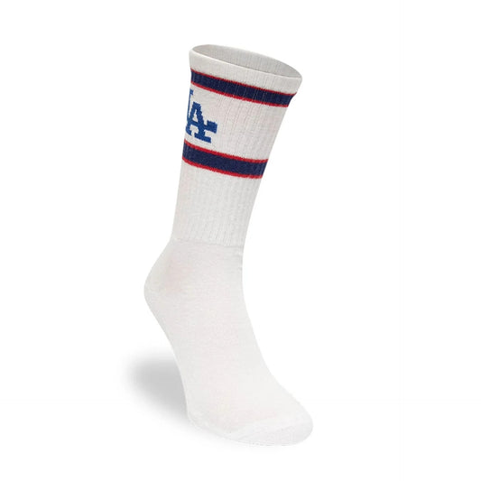 New Era LA Dodgers MLB Premium White Socks