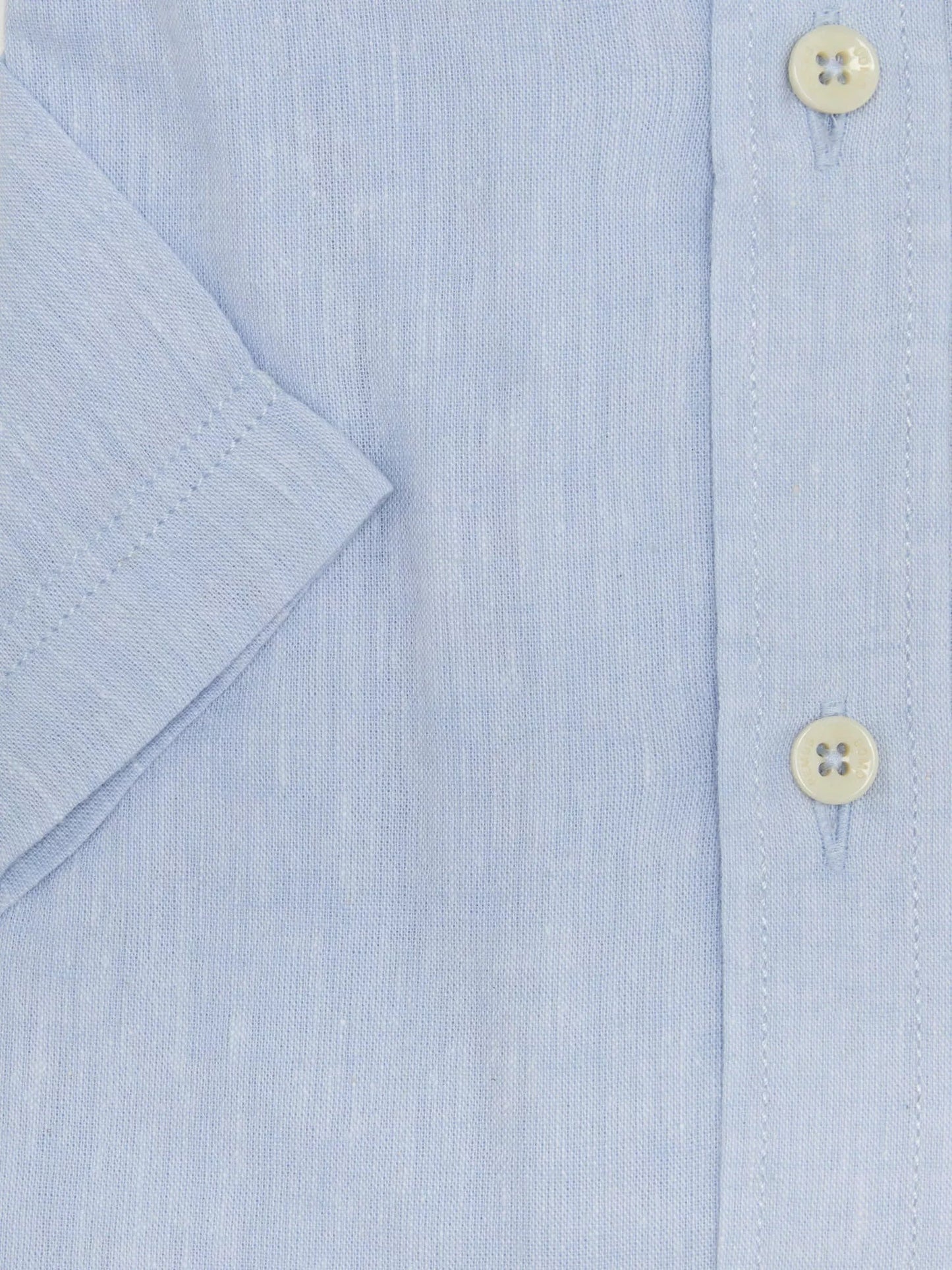 Remus Uomo Ashton Slim Short-sleeved Linen Shirt