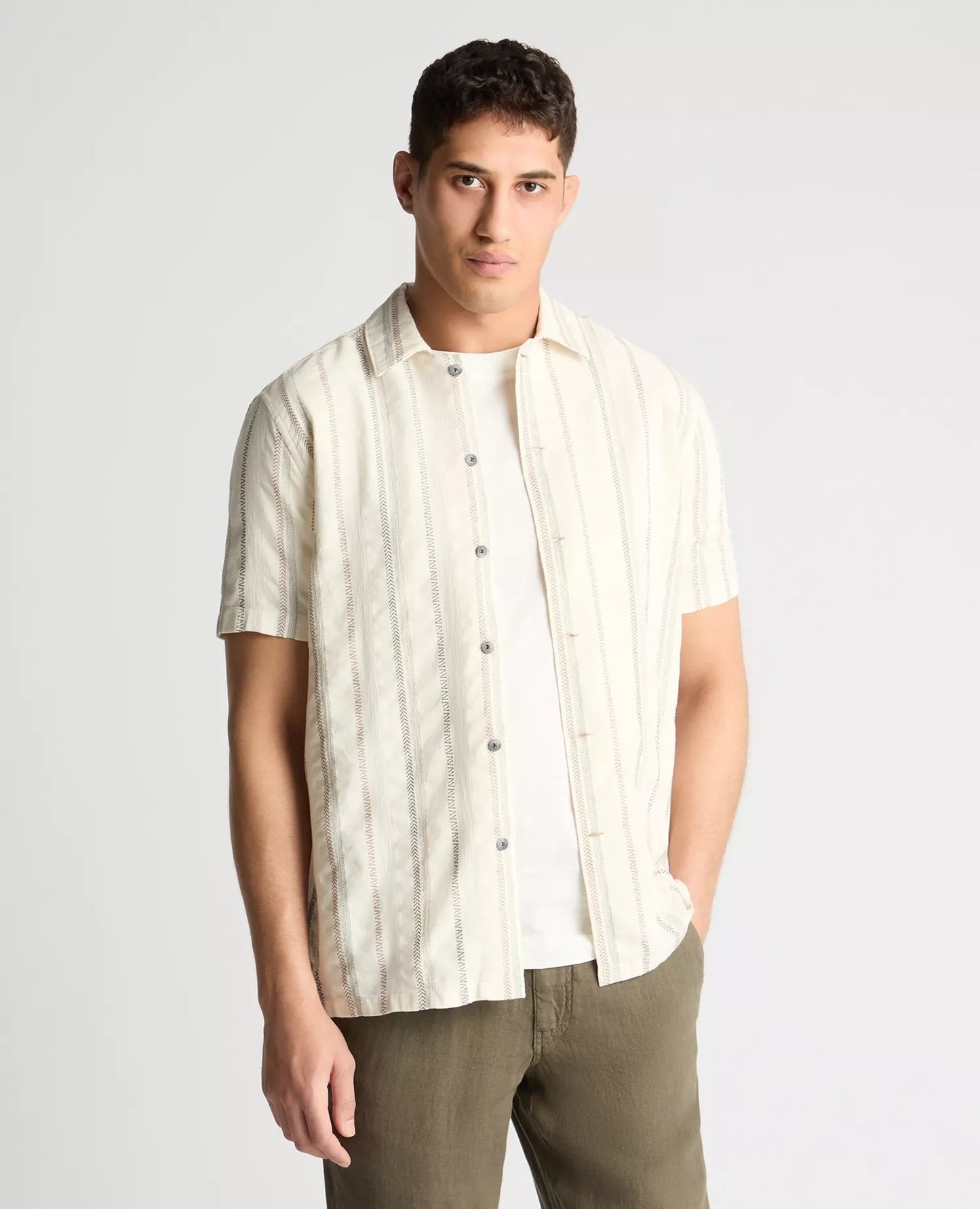 Remus Uomo Paolo Cotton Shortsleeve Shirt