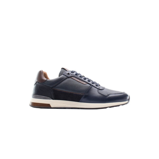 Ambitious Slow Classic Leather Sneakers - Navy