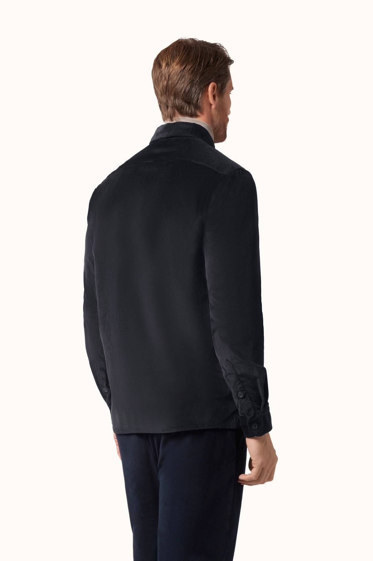 Paul & Shark Corduroy Overshirt - Navy