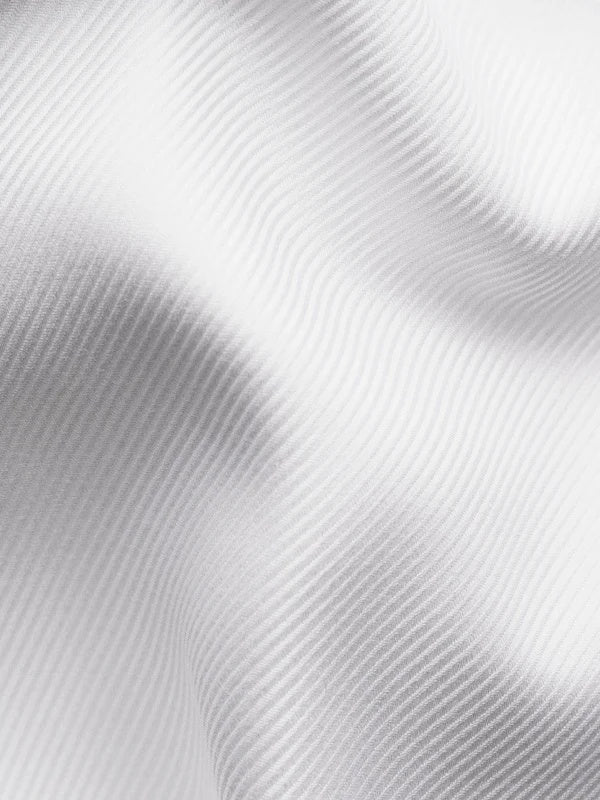 Geometric Effect Textured Twill Shirt