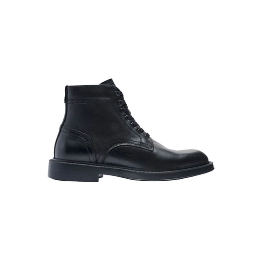 Ambitious Smart Lace-Up Boots - Brown