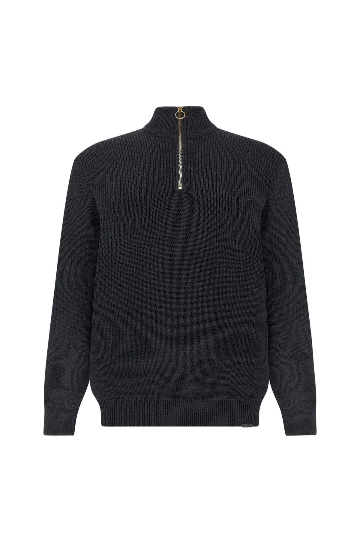 Paul & Shark Tech Wool Half Zip Sweater - Navy