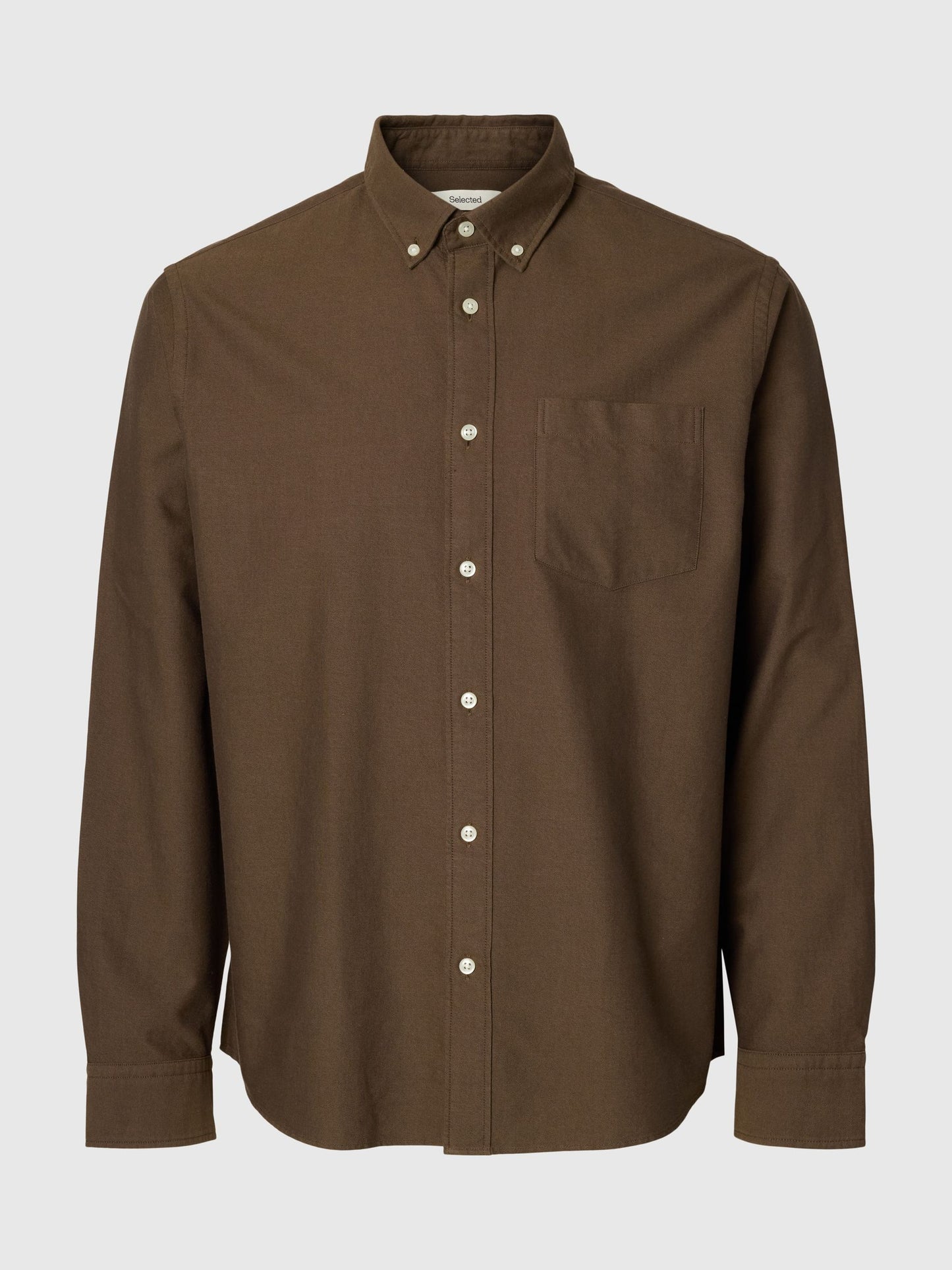 Selected Homme Oxford Shirt - Brown
