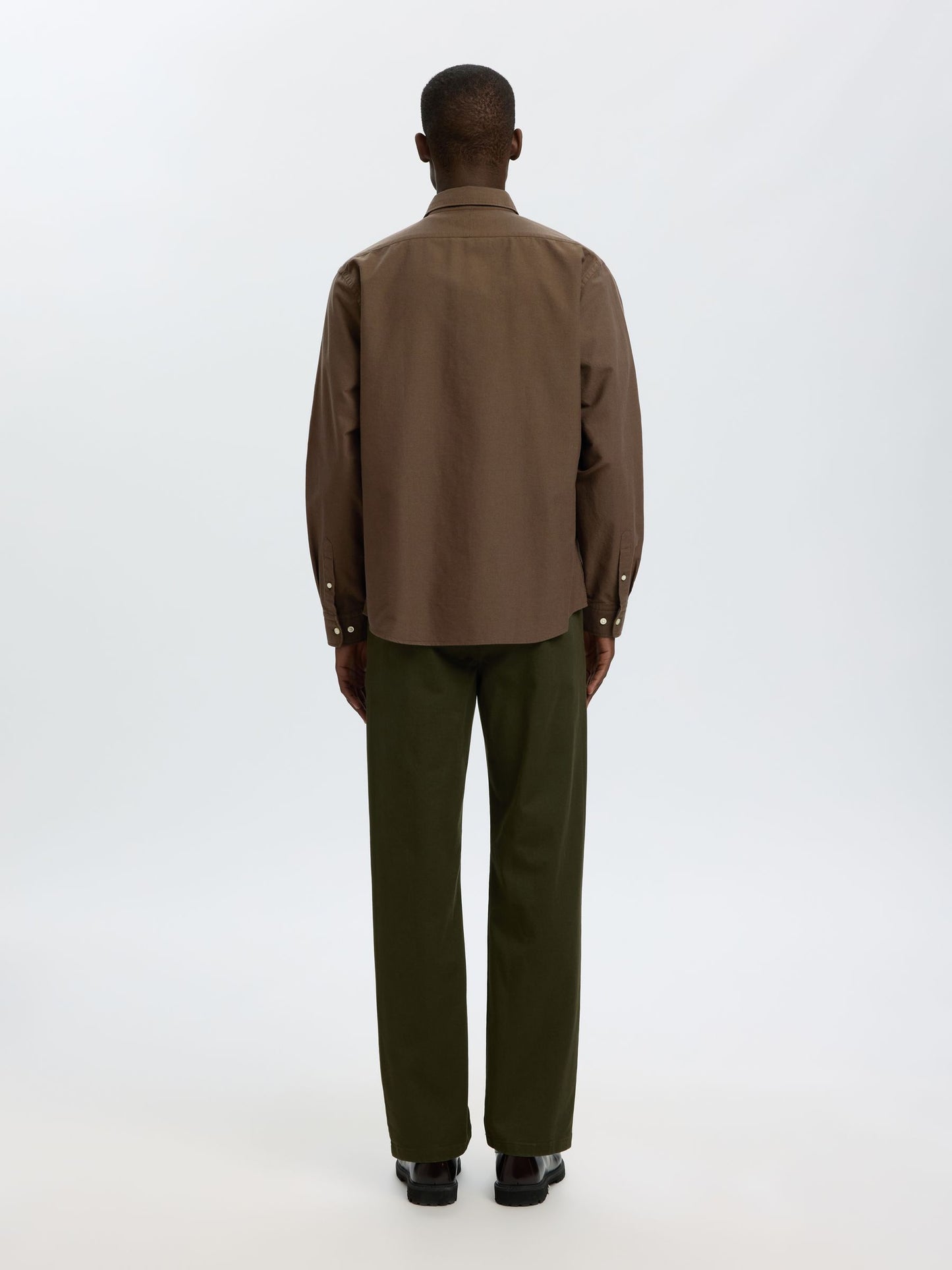 Selected Homme Oxford Shirt - Brown