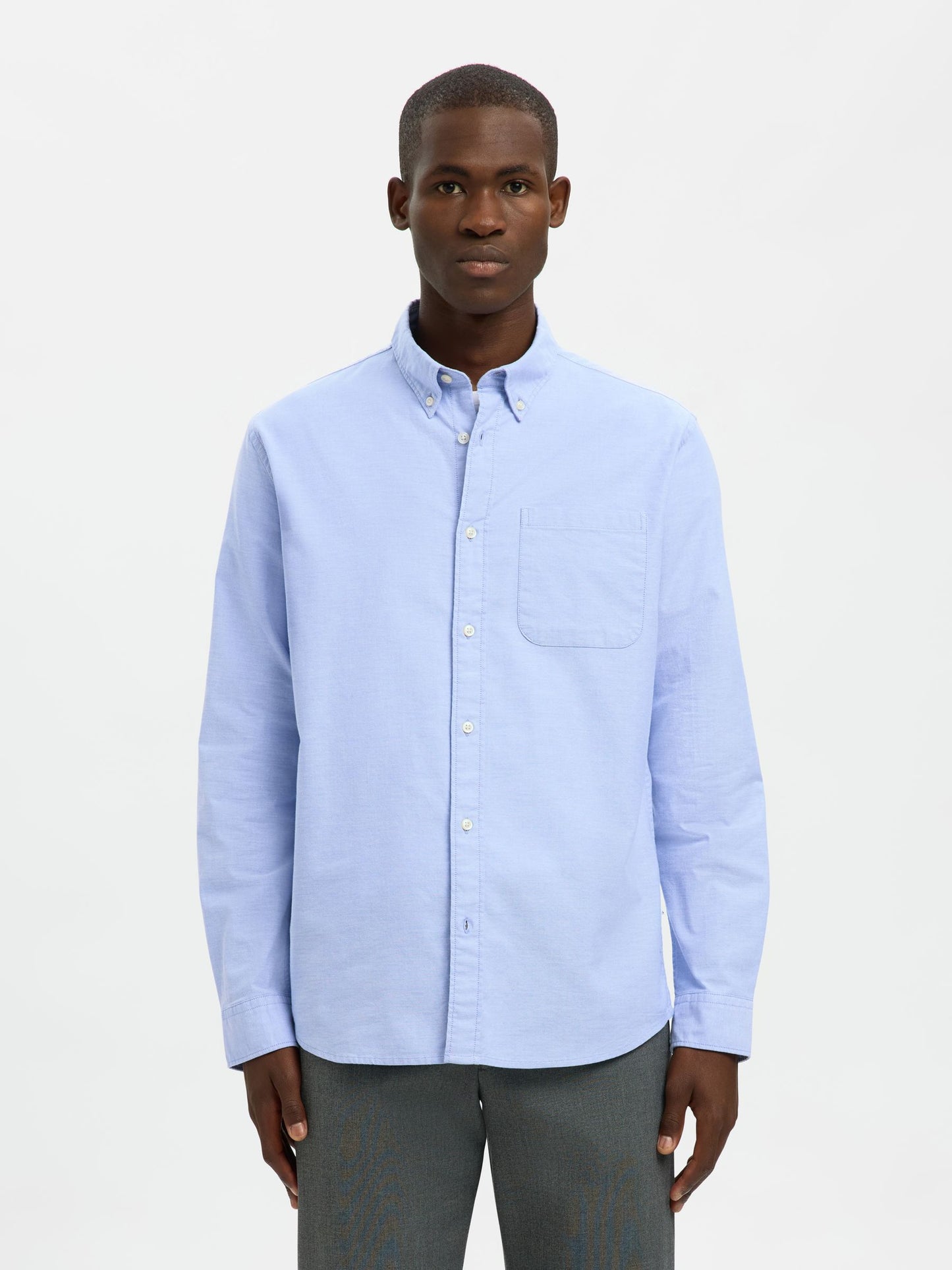Selected Homme Oxford Shirt - Light Blue