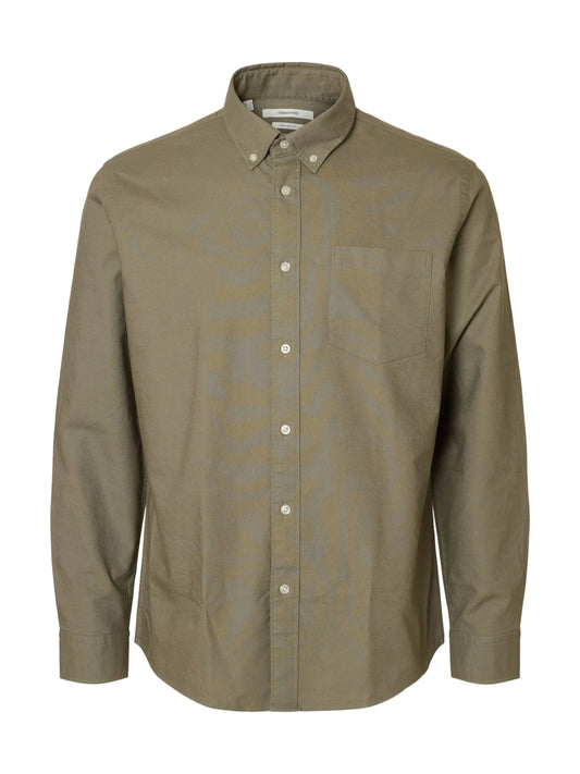 Selected Homme Oxford Shirt - Olive