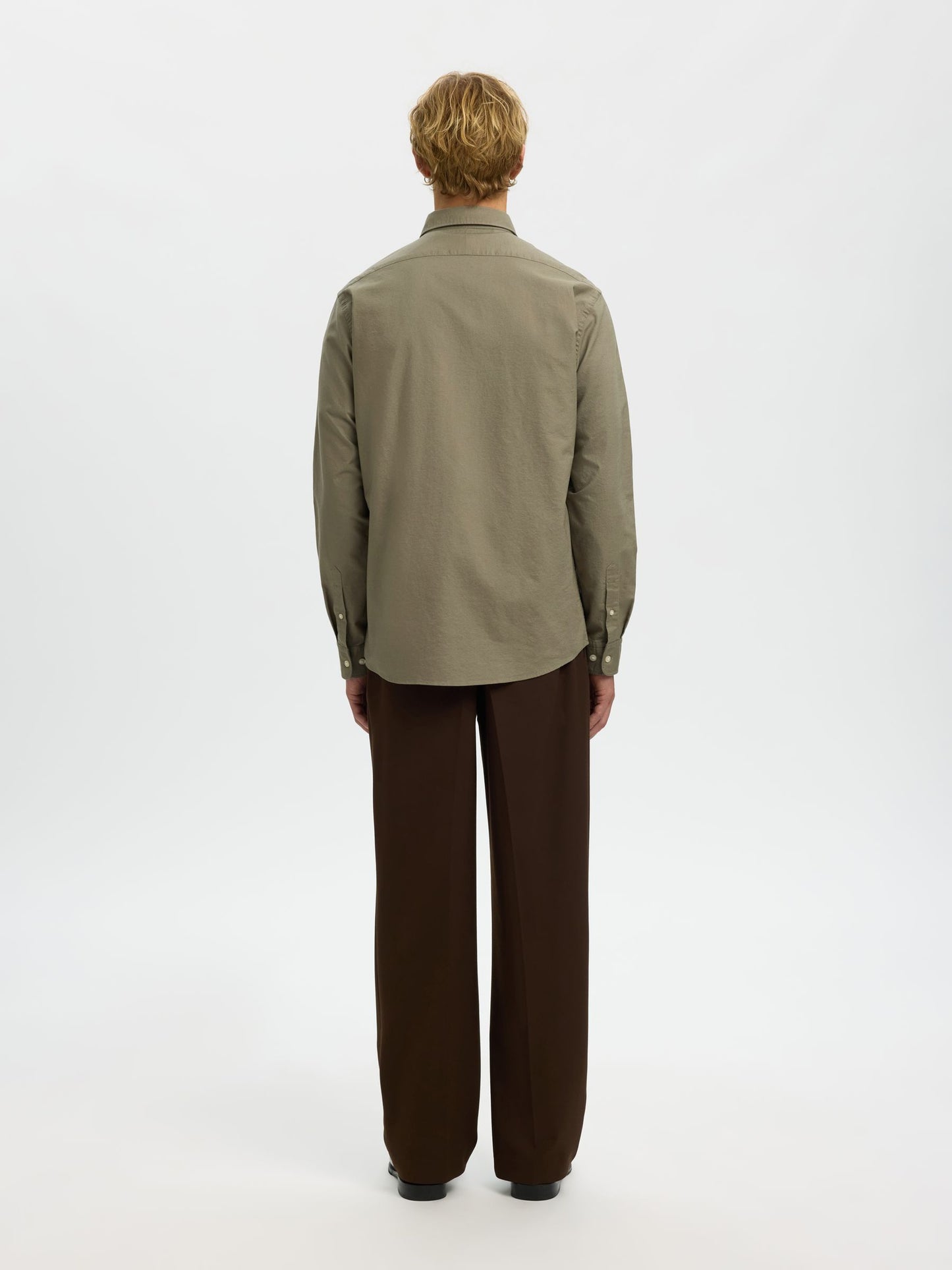 Selected Homme Oxford Shirt - Olive
