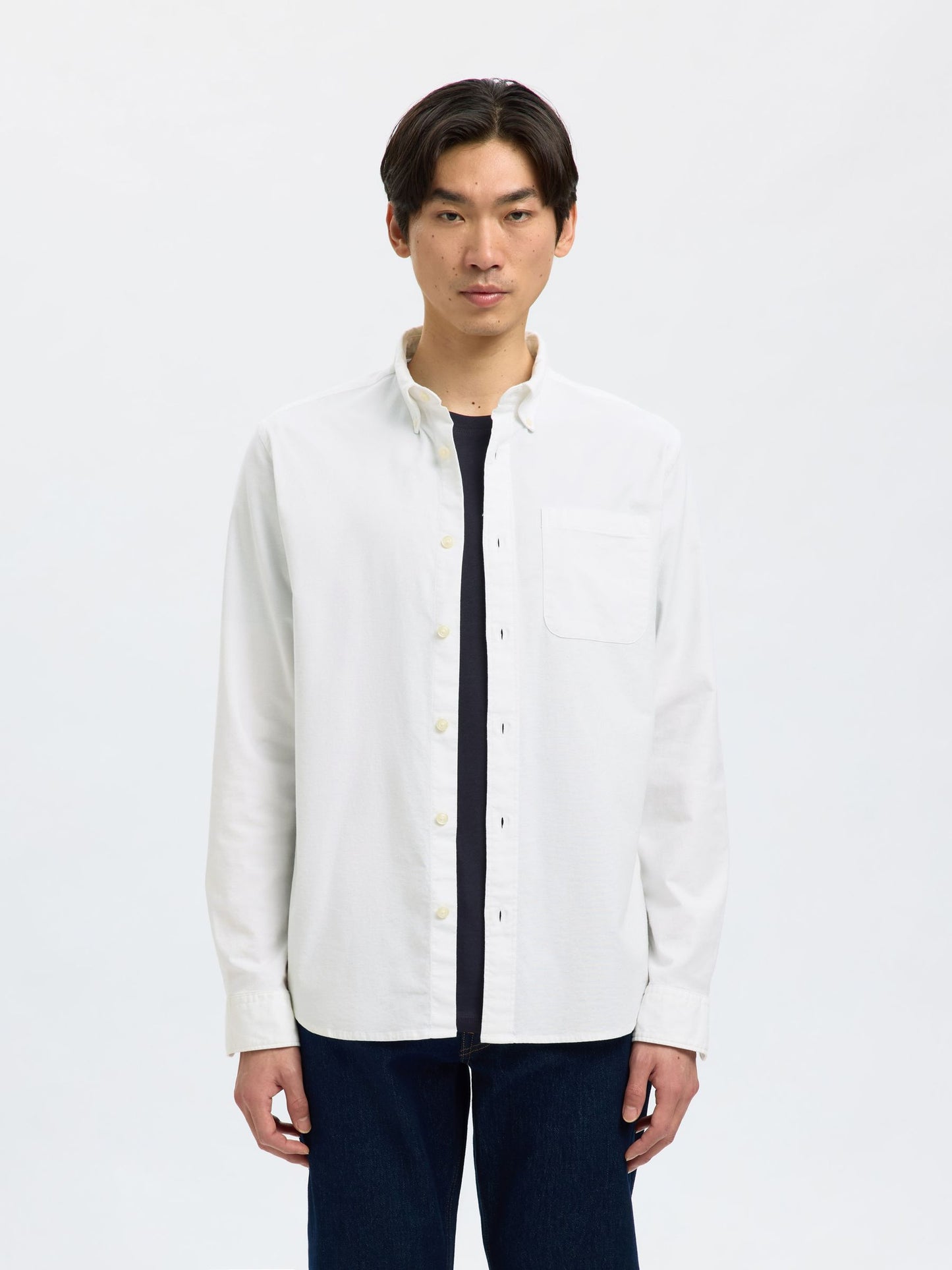 Selected Homme Oxford Shirt - White