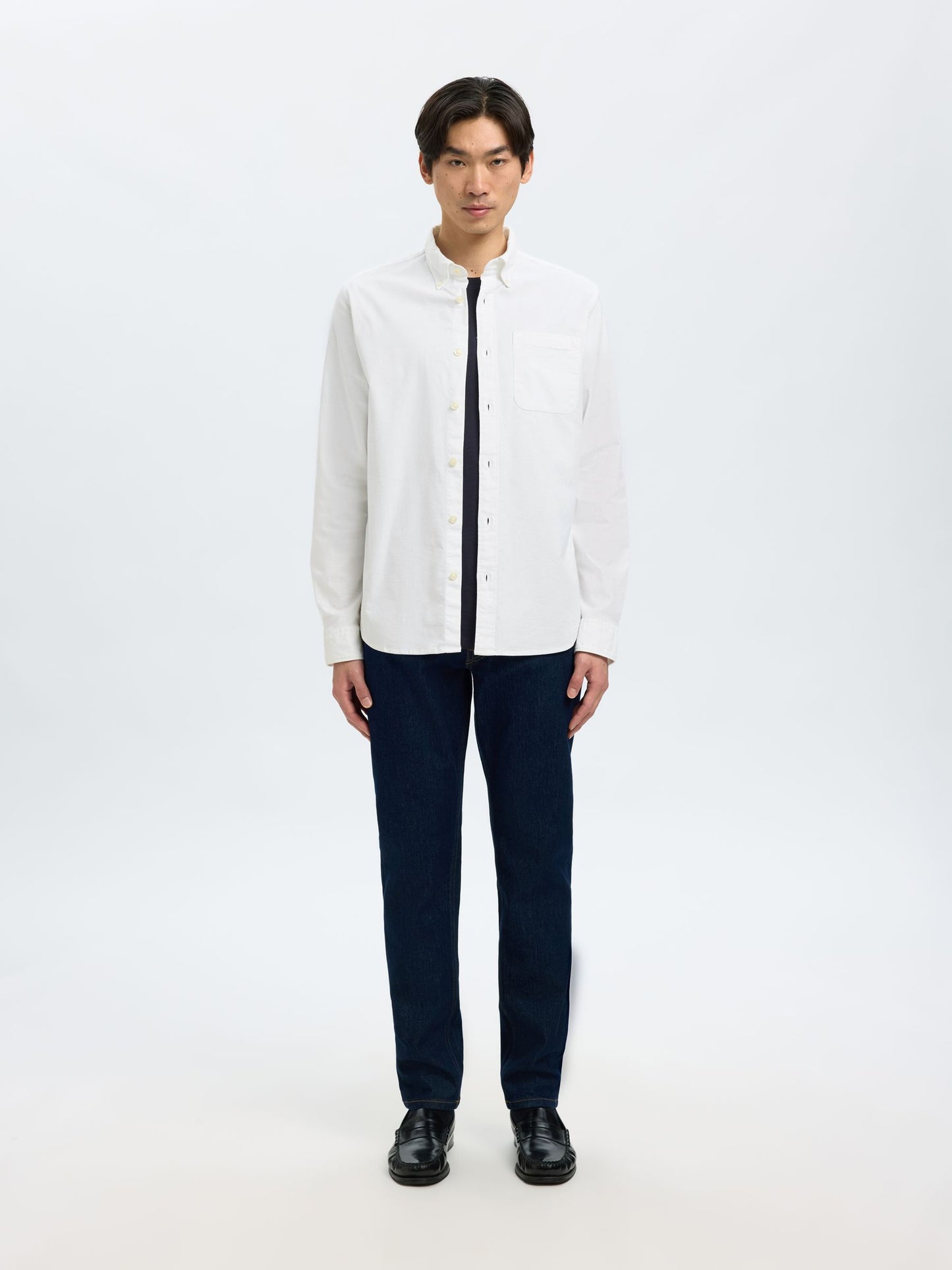 Selected Homme Oxford Shirt - White
