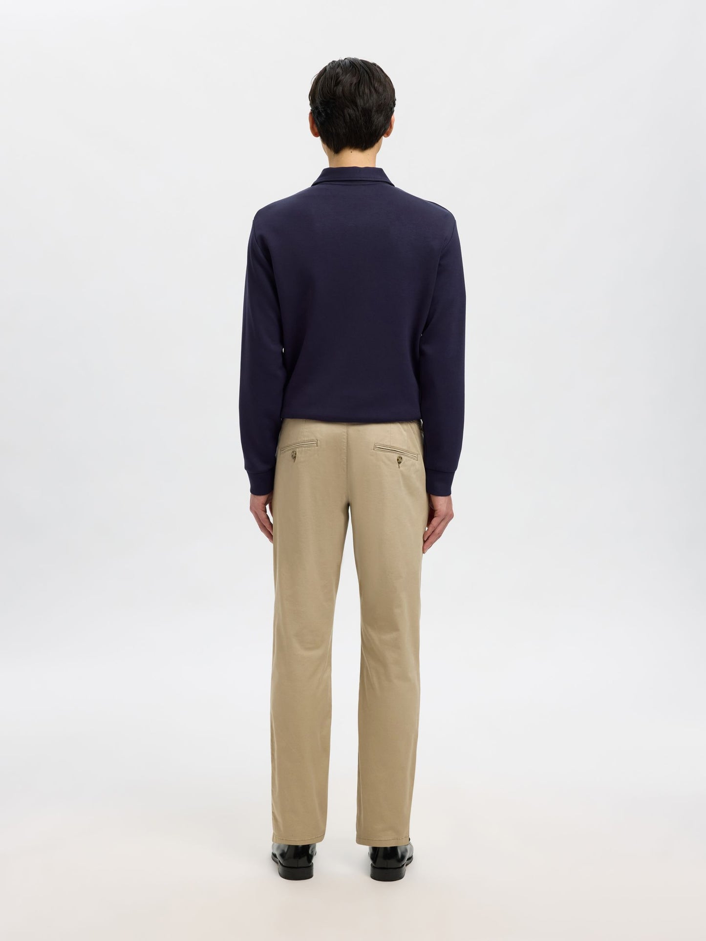 Selected Homme 175 Slim Flex Chino - Beige
