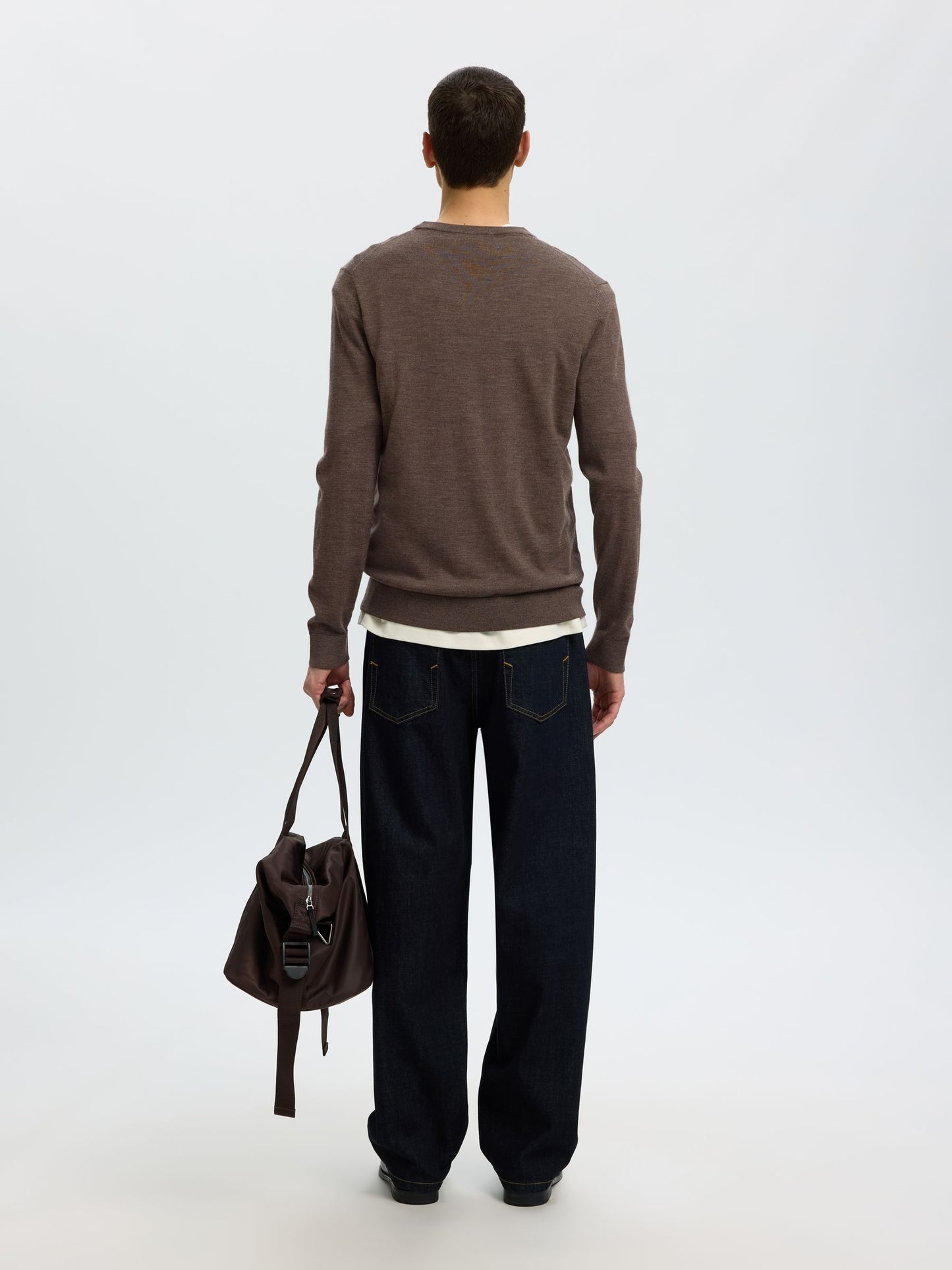 Selected Homme Tray Merino Crew Neck Jumper